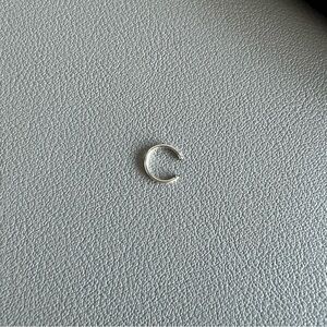 NWOT! No Piercing Dainty Cartilage Hoop Ear Cuff - Silver